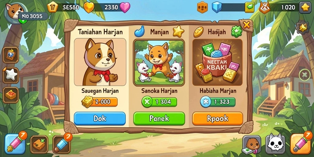 Tampilan antarmuka pengguna yang menarik dan mudah digunakan.