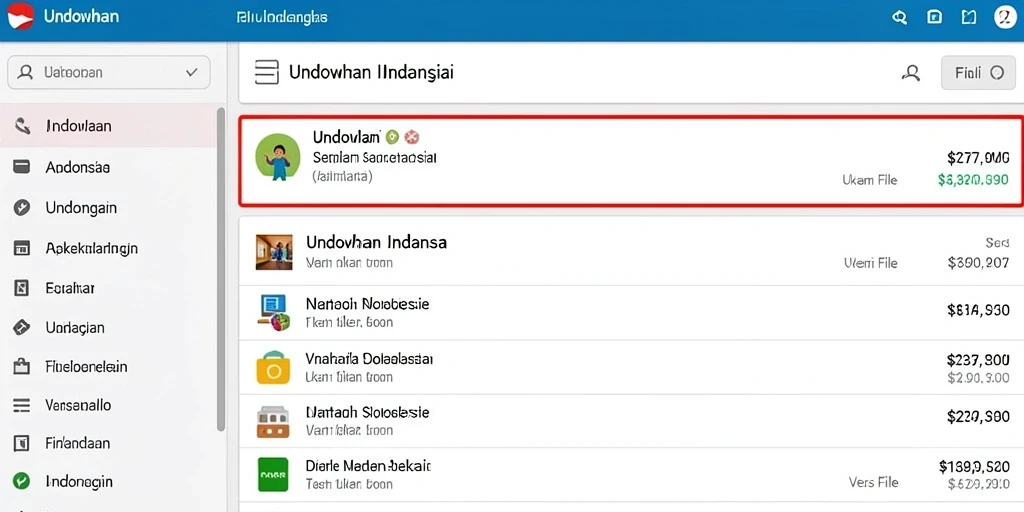 Tampilan antarmuka pengguna yang menarik dan modern.