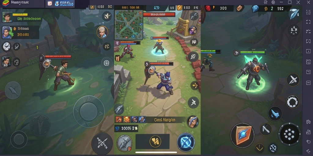 Tampilan grafis yang menawan saat bermain slot.
