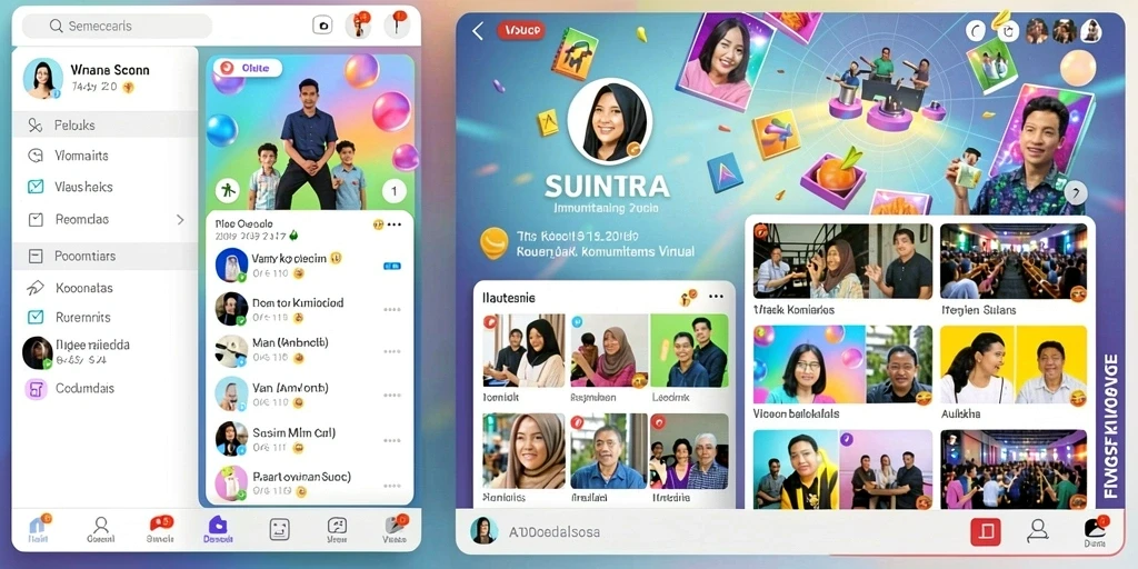 Screenshot fitur antarmuka pengguna yang menarik.