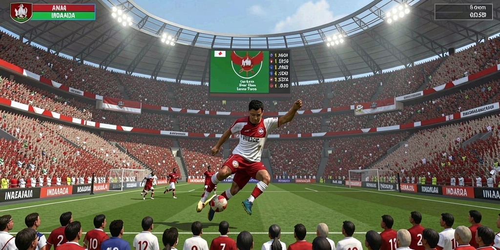 Tampilan awal permainan yang menarik.