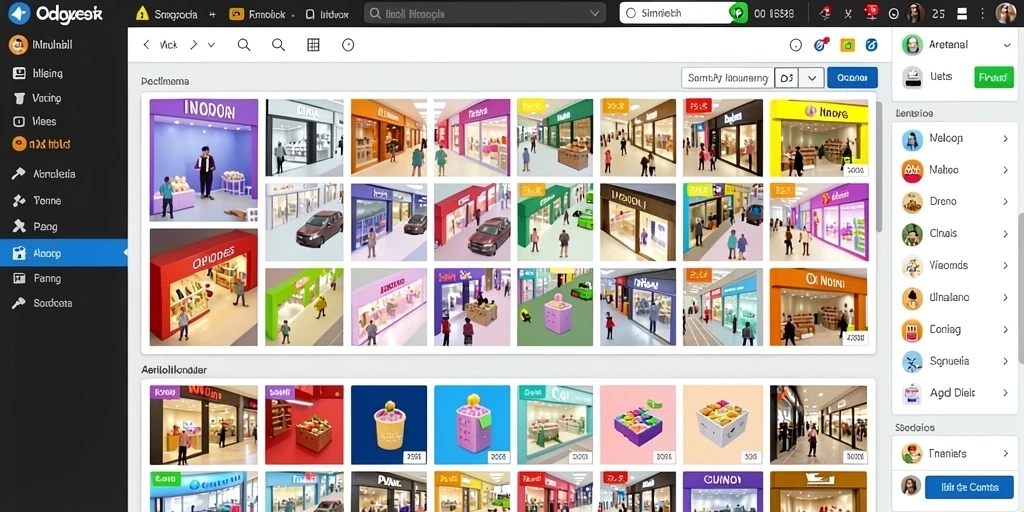Tampilan menu utama yang menarik dan intuitif.