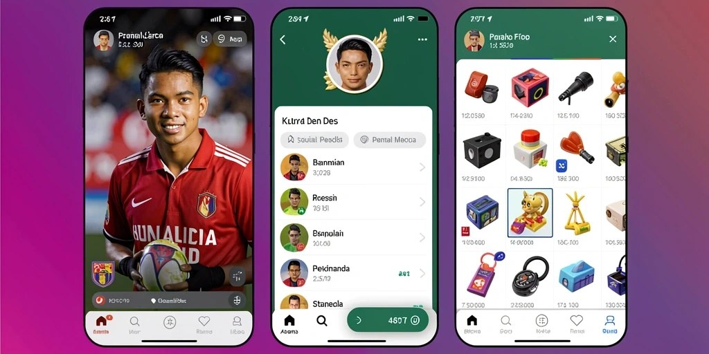 Tampilan antarmuka yang user-friendly dan menarik.