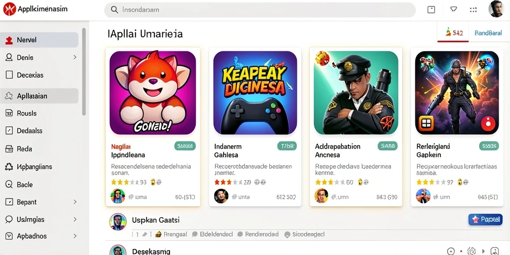 Tampilan awal aplikasi SIP33 yang menarik dan user-friendly.