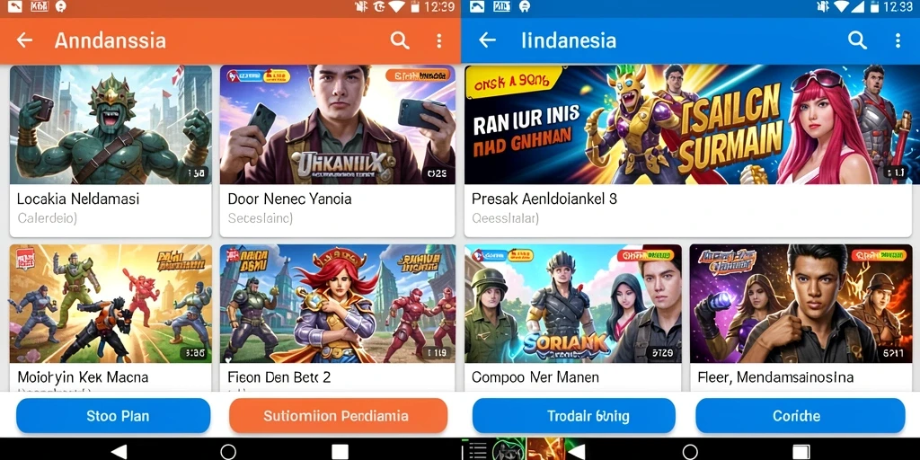 Tangkapan layar menampilkan petualangan luar angkasa yang seru.