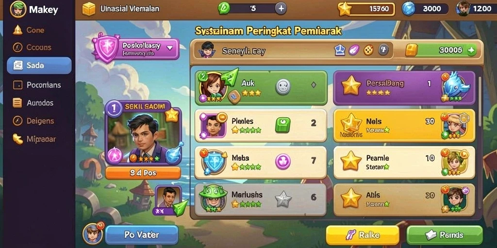 Tampilan antarmuka TOGELUP yang modern dan menarik.