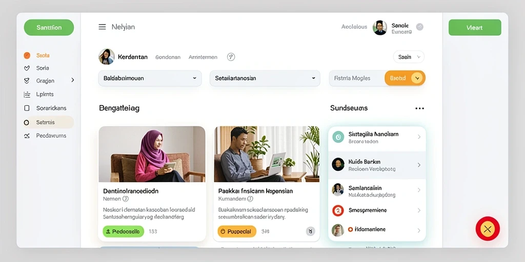 Tampilan antarmuka yang ramah pengguna.