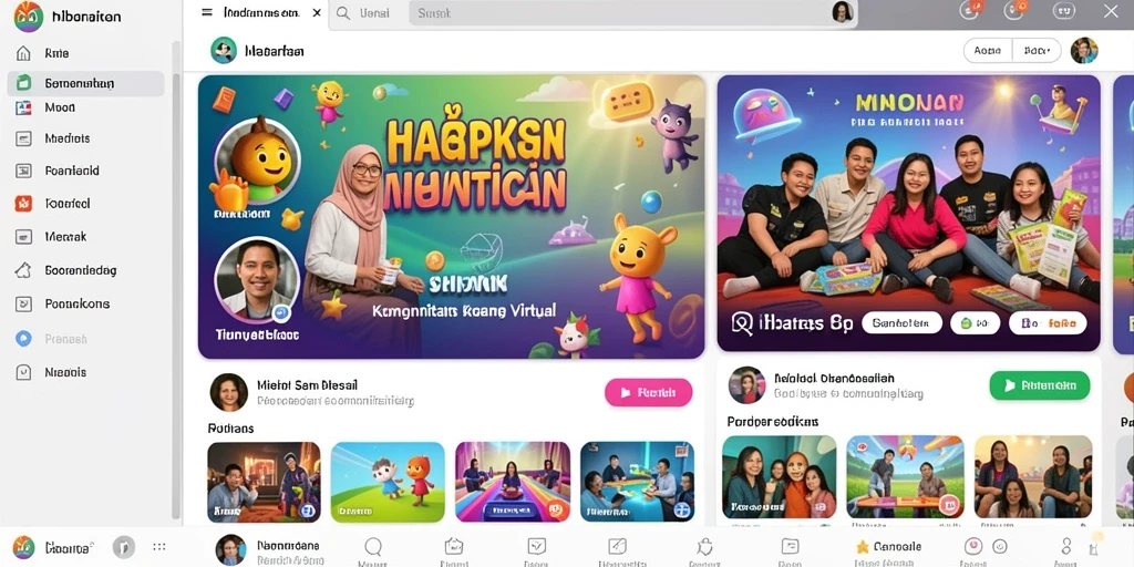 Antarmuka pengguna yang intuitif dan menarik.