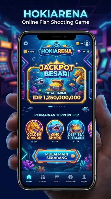 Galeri pratinjau visual hokiarena build APK resmi terbaru